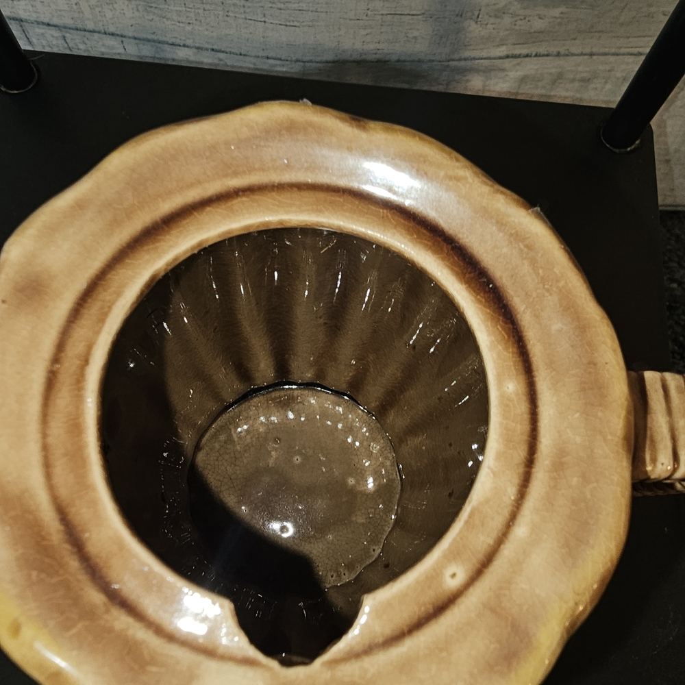 Tilso Rustic Wicker-Style Ceramic Tea Pot - Picture 6 of 9
